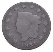 1821 Matron Head Large Cent