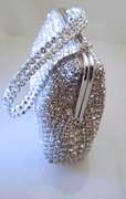 Luxurious and elegant ladies crystals evening purse / clutch hand made in the Czech Republic