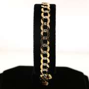 Always Fashionable Curb Link Bracelet in 14kt Yellow Gold