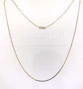 Simple Yellow Gold S Link Chain