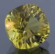 Captivating 4.84ct concave cushion cut golden Citrine