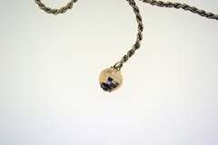 Italian Sterling Silver Lariat Rope Chain