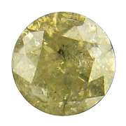 Gorgeous lace white .24ct unheated Diamond solitaire