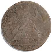 1787 Connecticut Cent M 12.1 Rarity 5