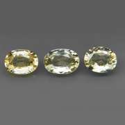 Heated Only! 2.24ct set of high fire Ceylon Sapphires
