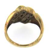 Fun 10kt Yellow Gold Diamond Band Ring