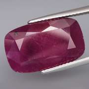Giant 16.97ct collectors UNHEATED Ruby from Guinea