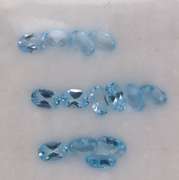 Stunning Parcel of Oval Cut Blue Topaz, 14.55 ct