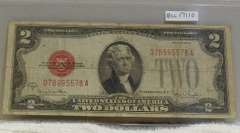 1928-G $2 Red Seal US Note, first Yr small size