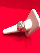 MENS 10K YELLOW GOLD DIAMOND RING