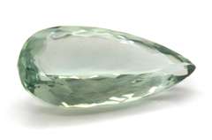 Fabulous Pear Shaped Green Amethyst, 30.94ct!