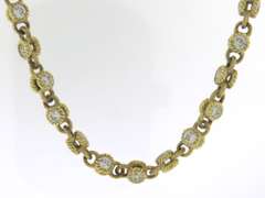 Judith Ripka CZ Station Necklace