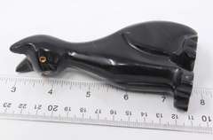 Black Onyx Cat Figurine