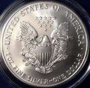 2000 Colorized American Silver Eagle.