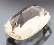 Exquisite 4.53ct high fire platinum blonde Beryl