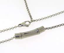 John Hardy Bamboo Slider Pendant on Chain