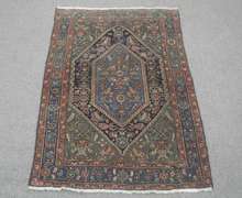 Semi Antique Persian Malayer 3.6x4.9