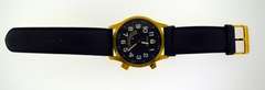 Invicta Watch with Black Leather Strap
