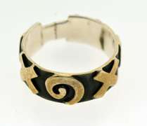 Mexico Sterling Silver XOXO Ring