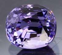 Vivid 1.47ct violet blue Tanzanite