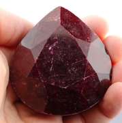 Impressive 758.5ct rich violet red Ruby