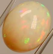 Substantial 11.62ct rolling honeycomb Welo Opal