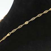 LADIES 18 KT YELLOW GOLD PONRELLI 1952 NECKLACE