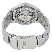 Seiko Automatic Black Dial Stainless Steel, New In Box.