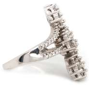 LADIES 14KT WHITE GOLD DIAMOND RING. 2.00 CARATS OF DIAMONDS