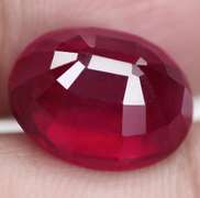 Sumptuous 7.58ct top blood red Ruby