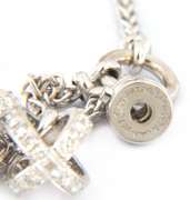 Incredible 18kt Garrard Chain Link Diamond Angel Sphere Bracelet