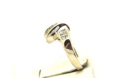 LADIES 14 KT WHITE GOLD DIAMOND RING