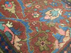 Semi Antique Persian Heriz 3.0x14.0