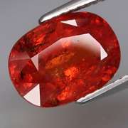 Ravishing 6.50ct top red orange Spessartite Garnet