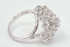 Amazing CZ Sterling Silver Ring