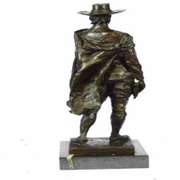 Collector Edition Western Outlaw Bronze Sculpture