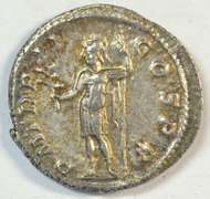 Original Severus Alexander Roman Silver Denarius, 222-235 AD