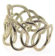 Vintage Sterling Silver Cuff Bangle