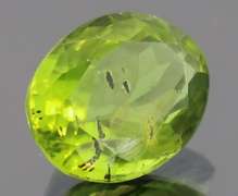 Rich lime green 3.82ct untreated Peridot