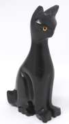 Black Onyx Cat Figurine