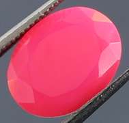 Gorgeous 1.45ct faceted neon pink Opal