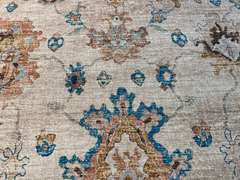 IMPRESSIVE VINTAGE REPRODUCTION DESIGN RUG 6x8
