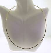 Gorgeous Yellow Gold Omega Necklace