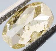 High luster .24ct oval cut unheated Diamond