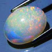 Stunning 3.06ct snow white Welo Opal