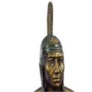 Chief Bust Bronze Sculpture