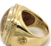 David Yurman Quartz and Diamond Albion Ring