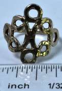 Sterling Silver Knot Ring.
