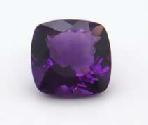 Glitzy 11.90ct Square Cut African Amethyst Gemstone