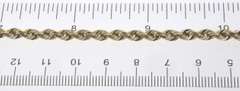Simple Yellow Gold 3.5mm Rope Chain